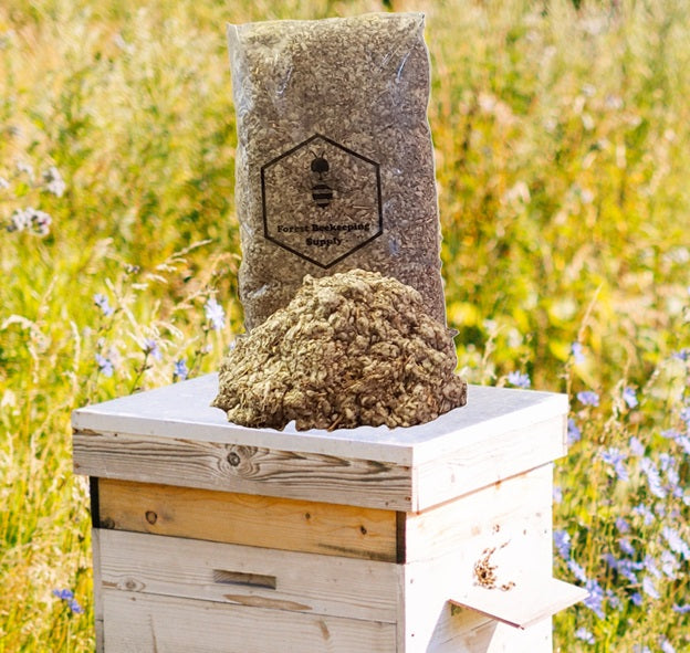 Eco-friendly cotton fiber smoker fuel  long-lasting and safe for bees