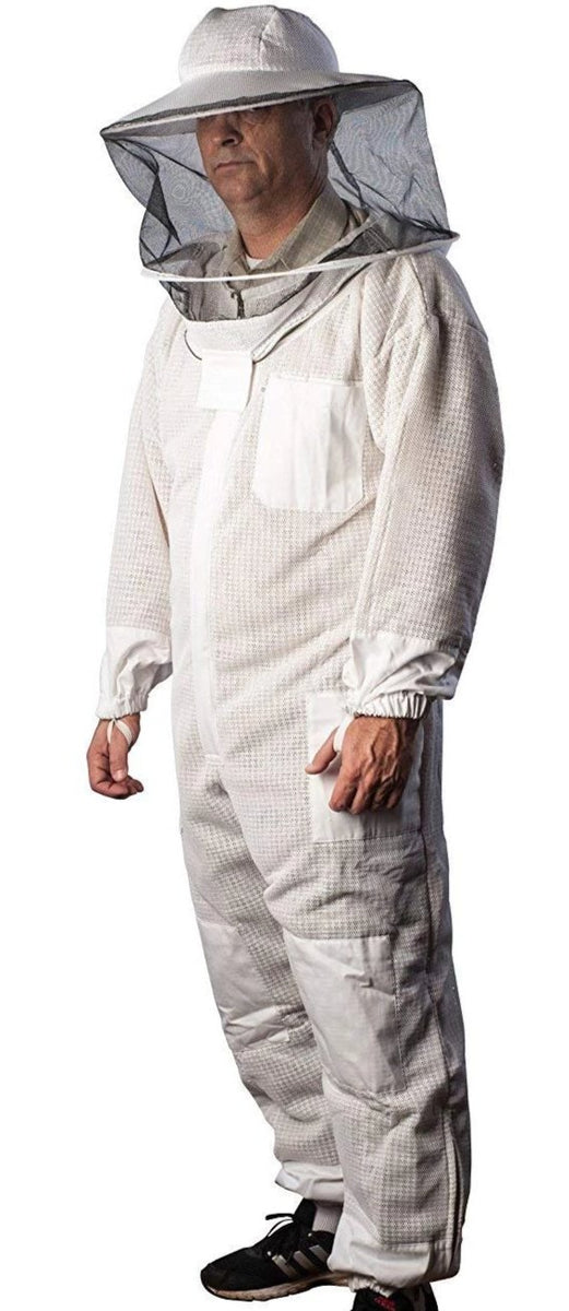 Ventilated beekeeping Suit With Round - Forest Beekeeping Supply