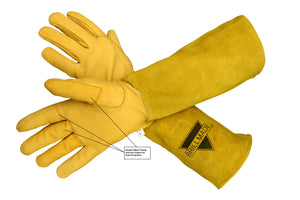 
                  
                    Load image into Gallery viewer, Forest Beekeeping Supply Honey Bee Pollination Gloves for flower  &amp;amp; Tree
                  
                