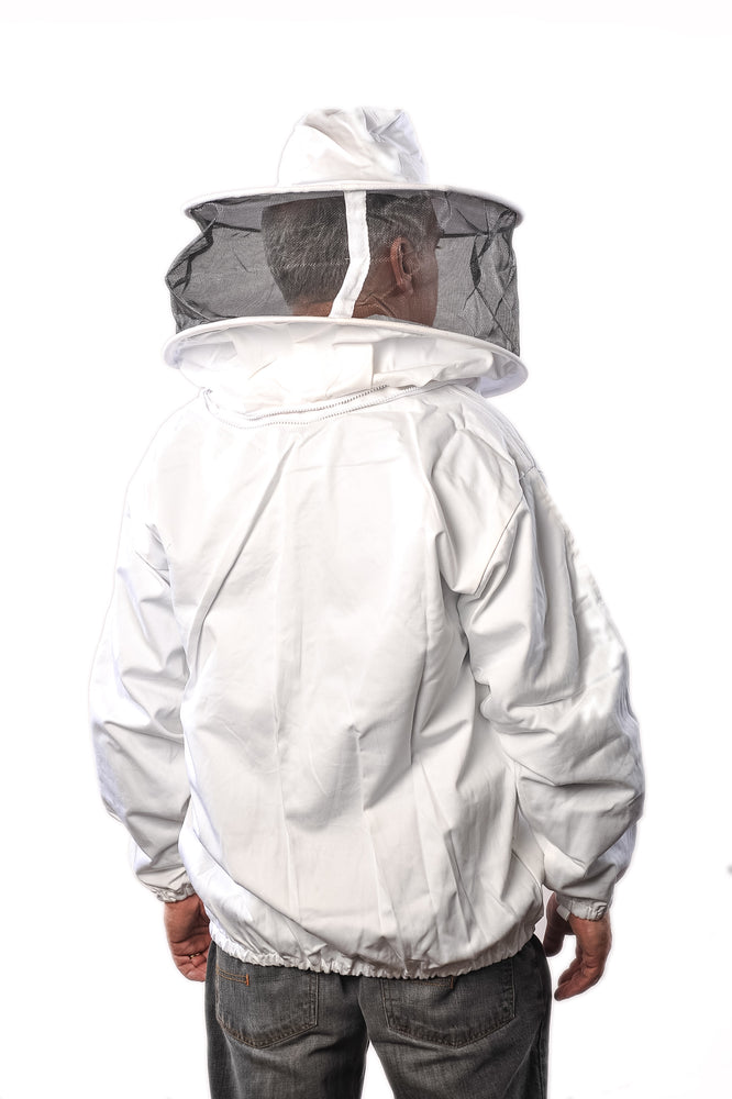 
                  
                    Load image into Gallery viewer, FOREST BEEKEEPING | Premium breathable Cotton Beekeeper Jacket with | Round Hood |
                  
                