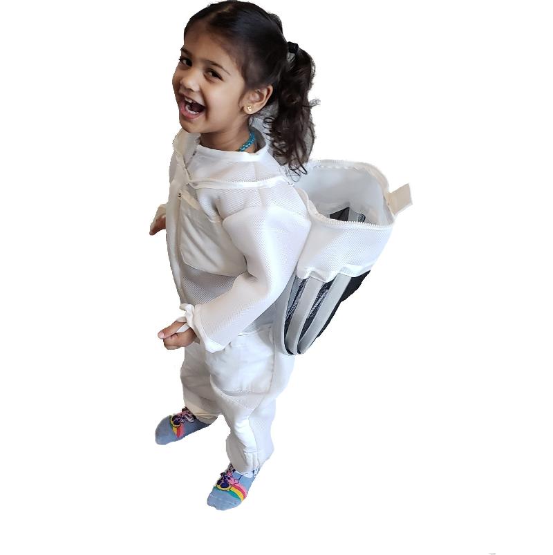 kids beekeeping full body suit, children ventilated bee suit , kids sting proof bee suit