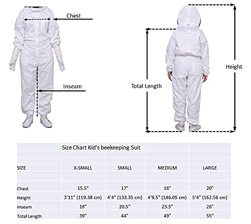 
                  
                    Load image into Gallery viewer, Children Beekeeping Kit  Honey bee stings protective Suit &amp;amp; Glove
                  
                