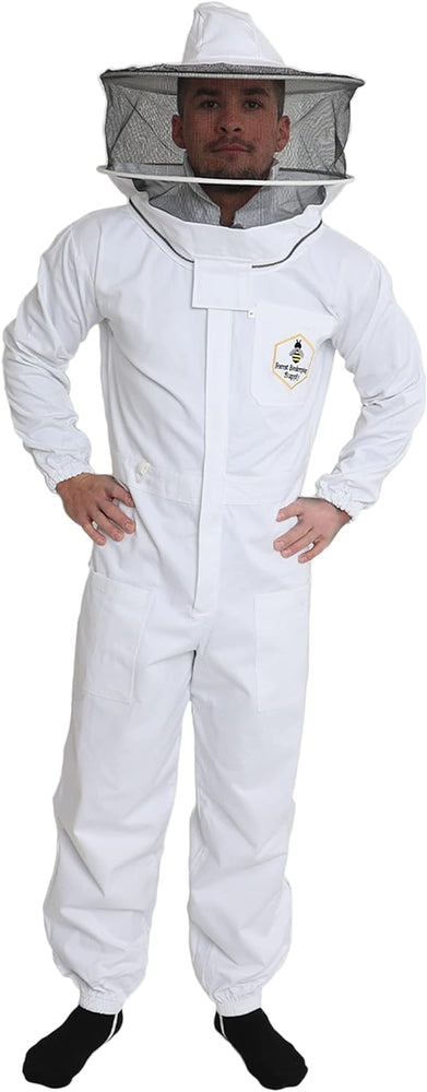 
                  
                    Load image into Gallery viewer, beekeeping suit with veil  cotton 
                  
                