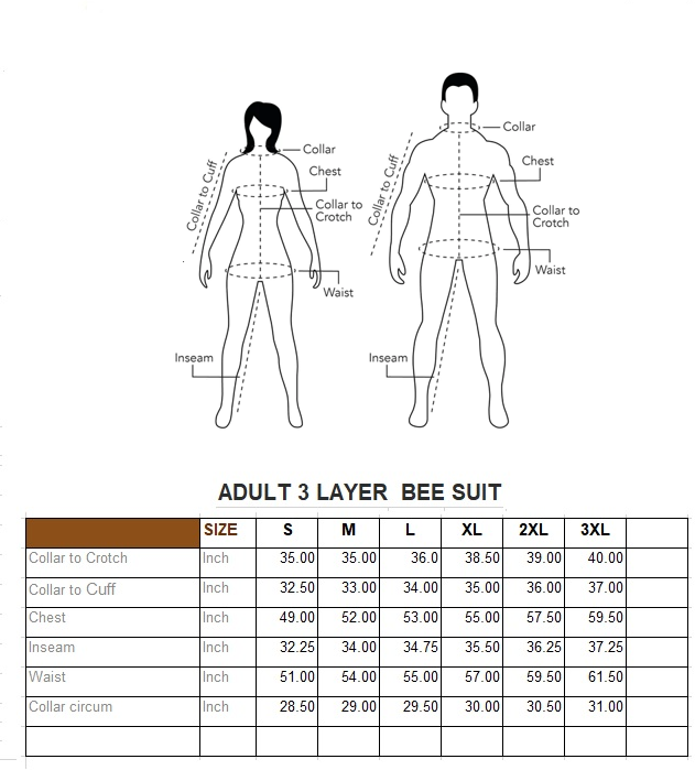 
                  
                    Forest Beekeeping Supply- 3 Layer Ventilated beekeeping  Suit With Round Veil
                  
                
