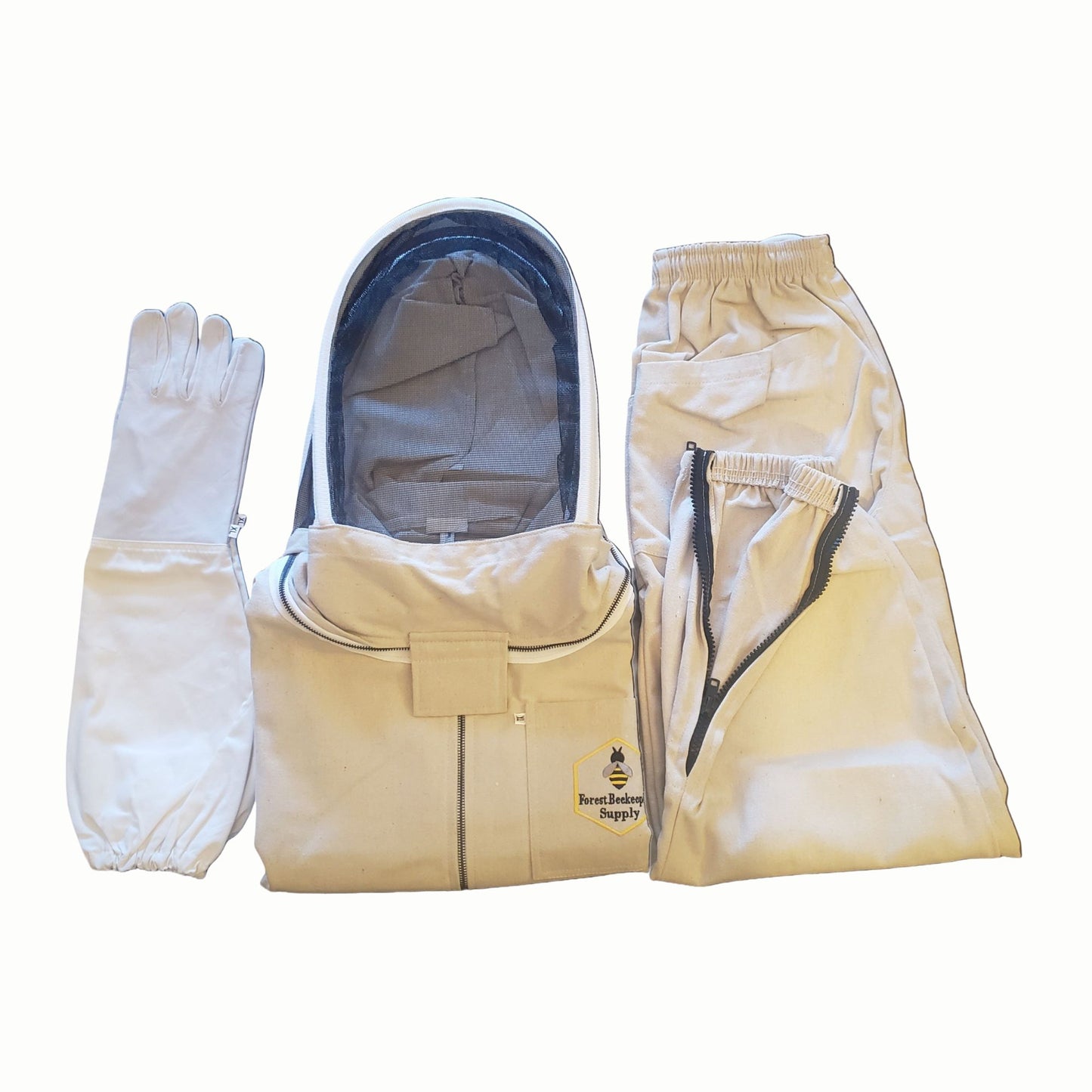 bundle of beekeeping jacket,pant and gloves
