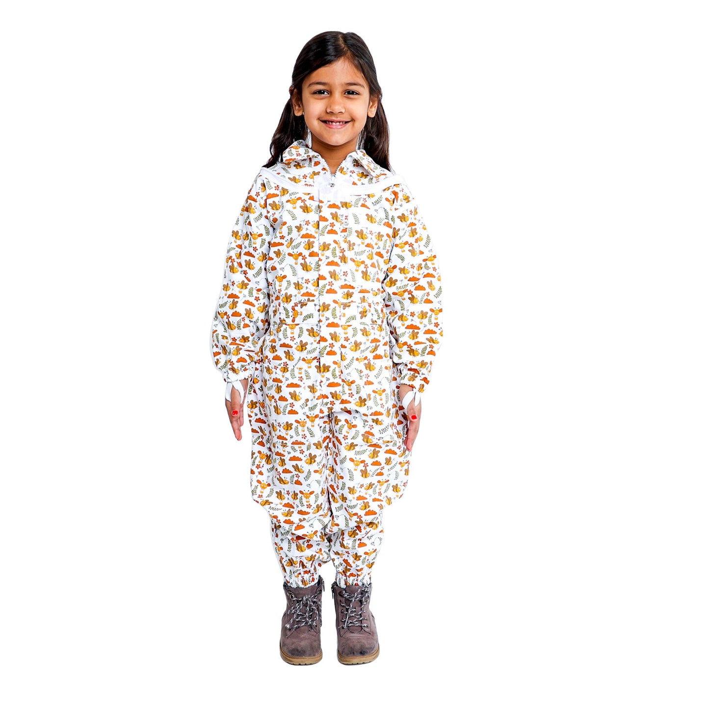 forest beekeeping supply ids printed suit