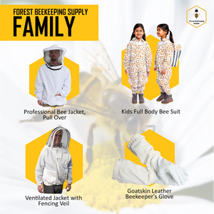 
                  
                    Load image into Gallery viewer, Beekeeping Suit – Lightweight Cotton, Heavy Duty YKK Zippers, High-Visibility Round Veil
                  
                