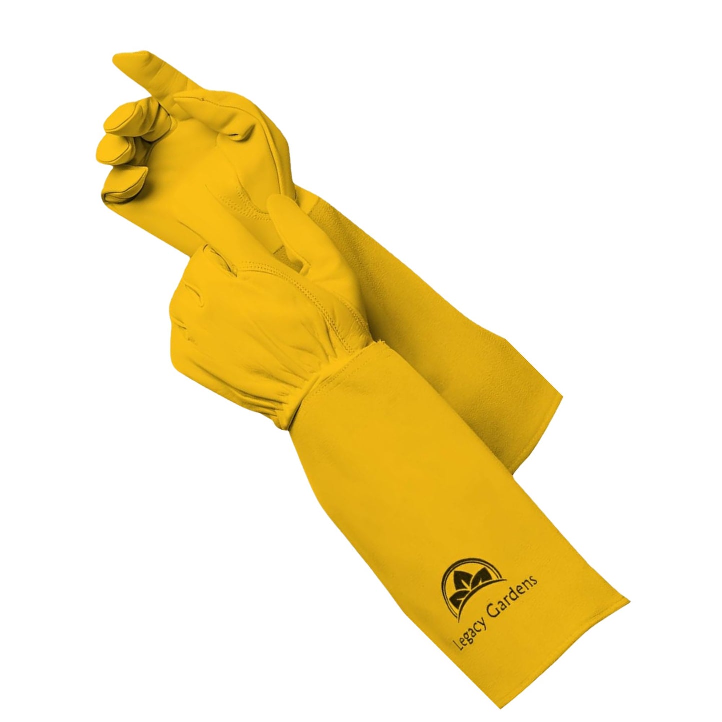 long thorn proof gardening gloves Legacy Gardens Leather Gardening Gloves for Women and Men