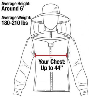 
                  
                    Load image into Gallery viewer, Vented 3 Layer beekeeping Jacket With Round Hood
                  
                