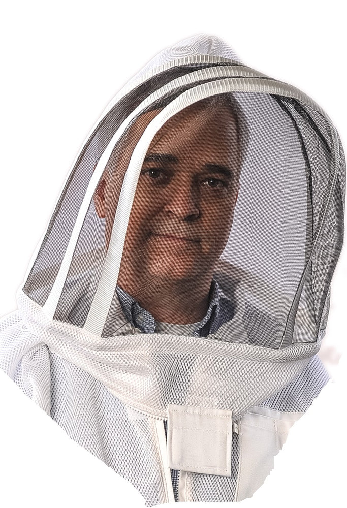 FOREST BEEKEEPING SUPPLY - Replacement Veil for Ventilated Ultra-Light Bee Jacket Clear View Vented Round & Fencing