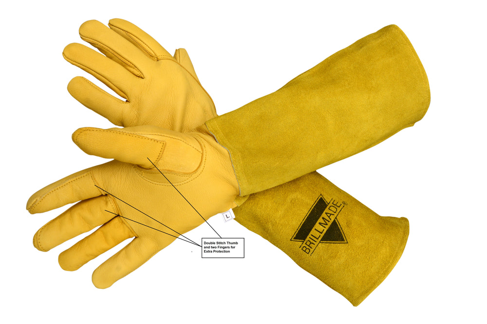
                  
                    Load image into Gallery viewer, Forest Beekeeping Supply Honey Bee Pollination Gloves for flower  &amp;amp; Tree
                  
                