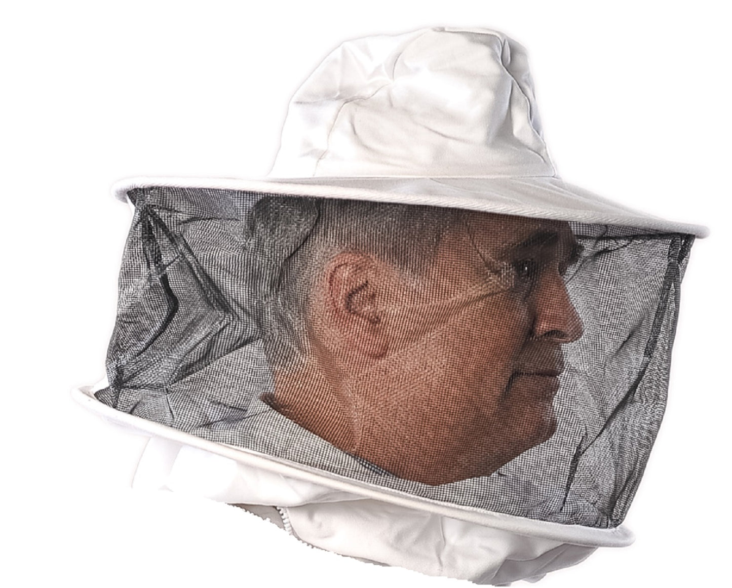 Replacement veil for FBS beekeeping cotton suit jacket, round fencing design