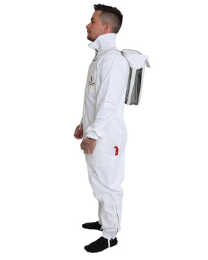 
                  
                    Load image into Gallery viewer, Premium beekeeping  100 % Cotton breathable bee Suit with Fencing Hood
                  
                