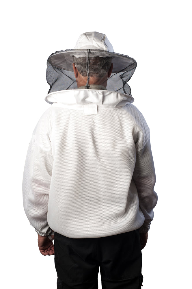 
                  
                    Load image into Gallery viewer, FOREST BEEKEEPING SUPPLY Ventilated Ultra-Light Bee Jacket with veil  For Beekeepers
                  
                