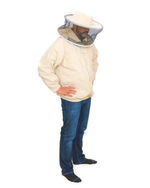 
                  
                    Load image into Gallery viewer, Forest Beekeeping Jacket with Round Veil Hood, Professional Premium Beekeeper Jackets
                  
                