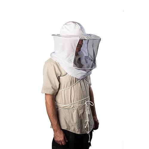 Forest Beekeeping Supply Vented Round Hood/Veil for Beekeepers | Protective mesh veil for beekeeping