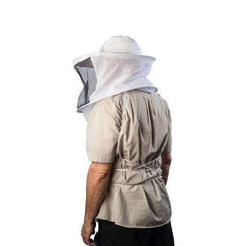 Forest Beekeeping Supply Vented Round Hood/Veil for Beekeepers | Protective mesh veil for beekeeping